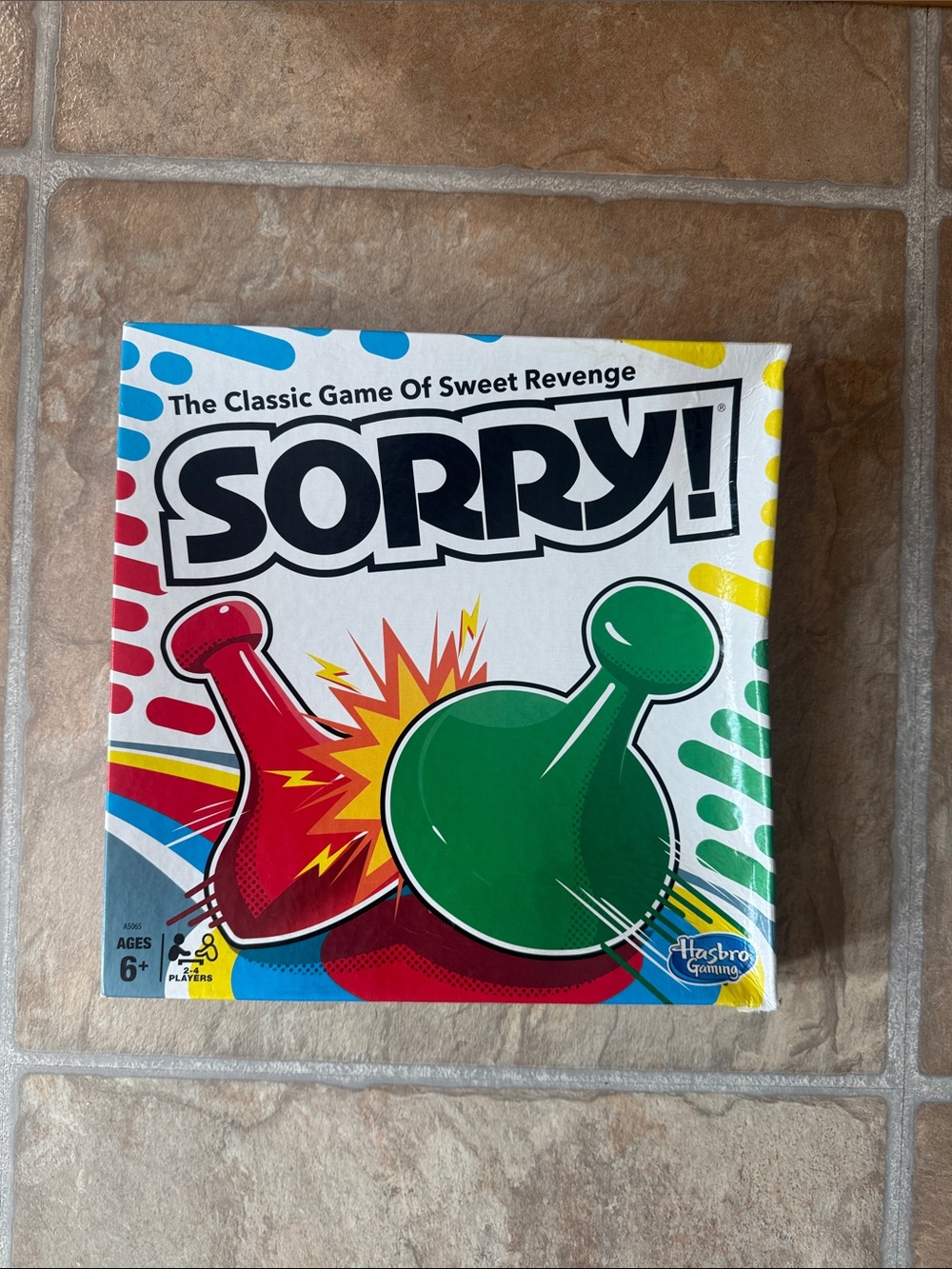 Hasbro Sorry! Board Game - all contents included!